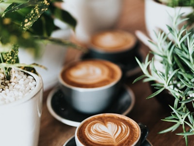 Pouring coffee