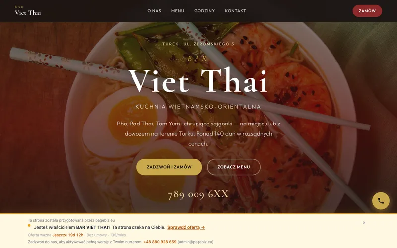 Bar Viet Thai — Asian restaurant